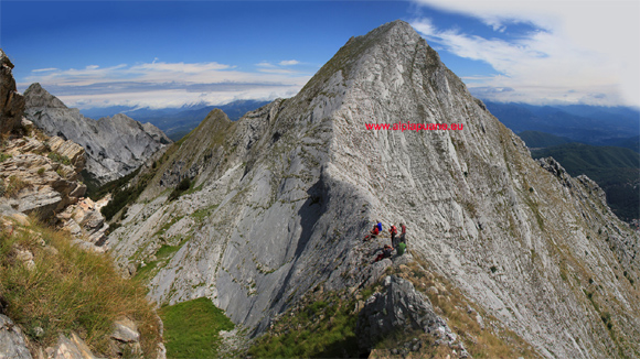 Sella Roccandagia e cresta Roccandagia