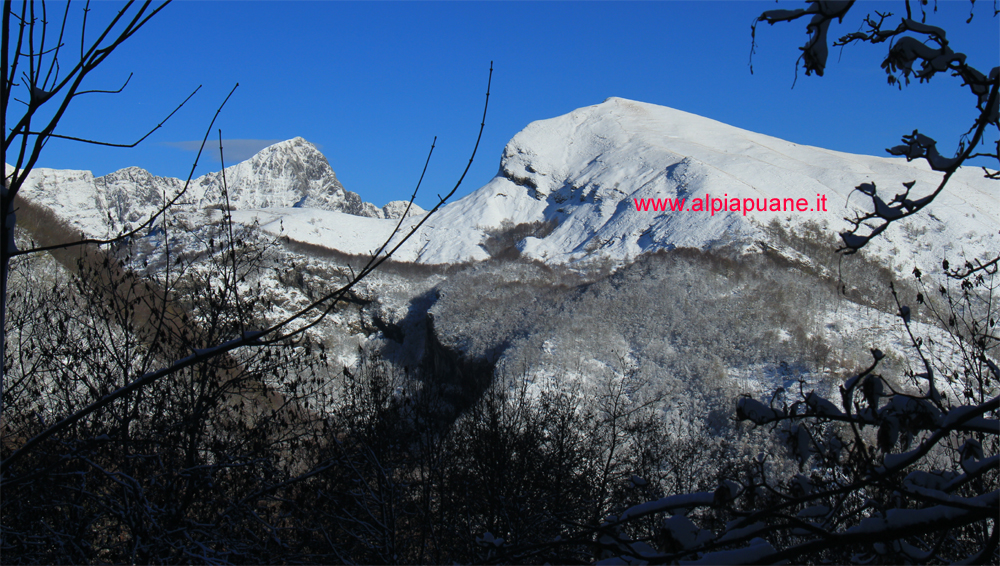 Pania Secca e monte Croce da carrozzabile per Alto Matanna