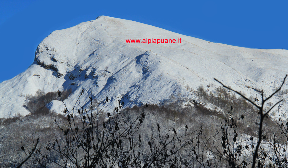 Monte Croce da carrozzabile per Alto Matanna
