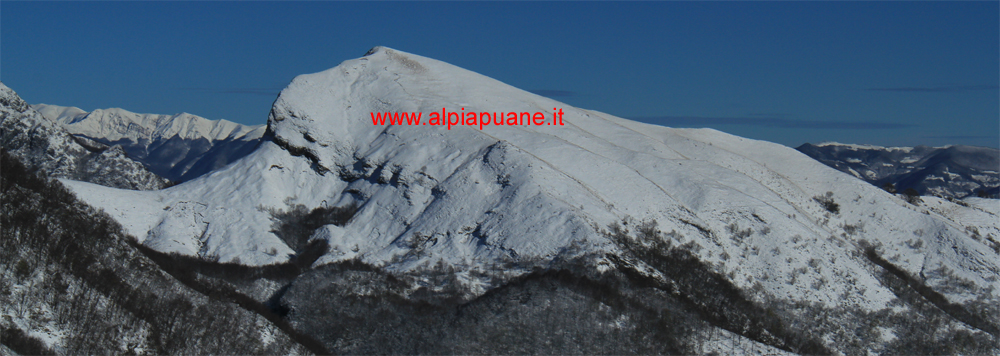 Monte Croce da carrozzabile per Alto Matanna