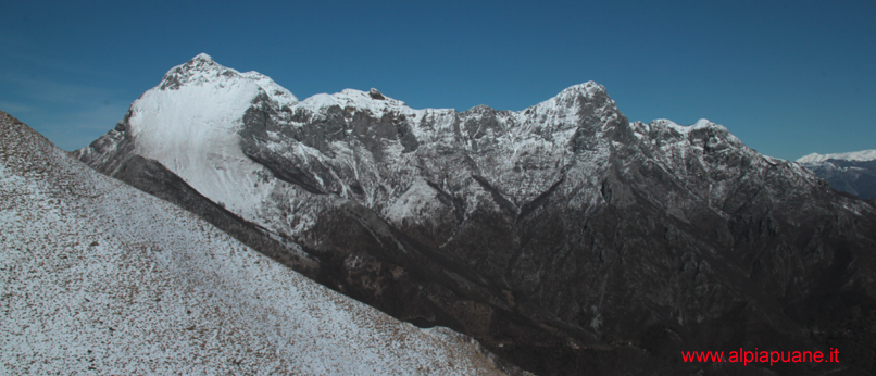 Monte Croce veduta Gruppo delle Panie