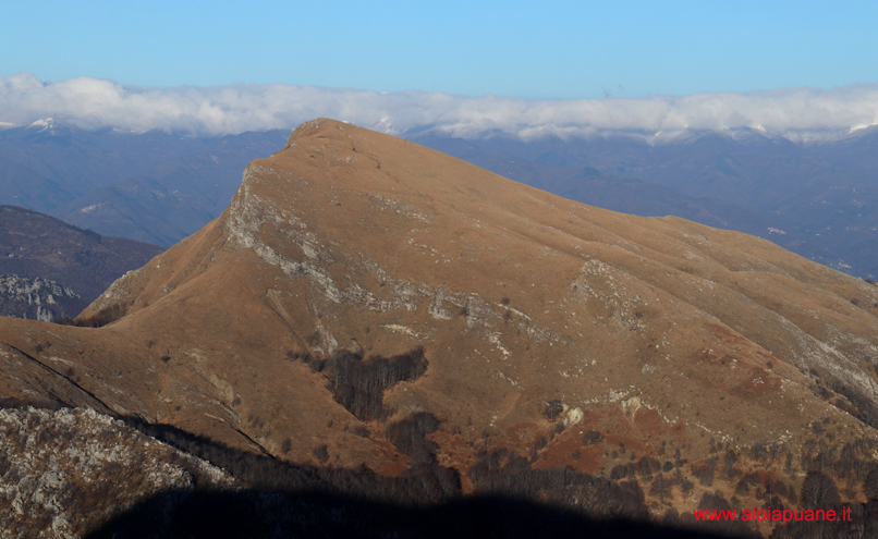 Monte Croce veduta dal monte Nona