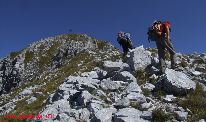 Salita alla Pania della Croce dal versante Sud