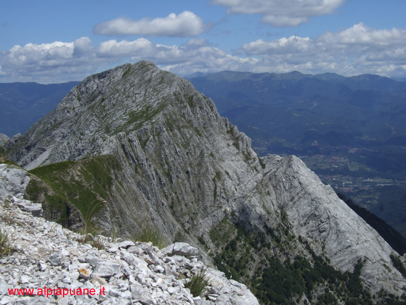 Pania Secca e Cresta Gialunga, dalla Pania della Croce