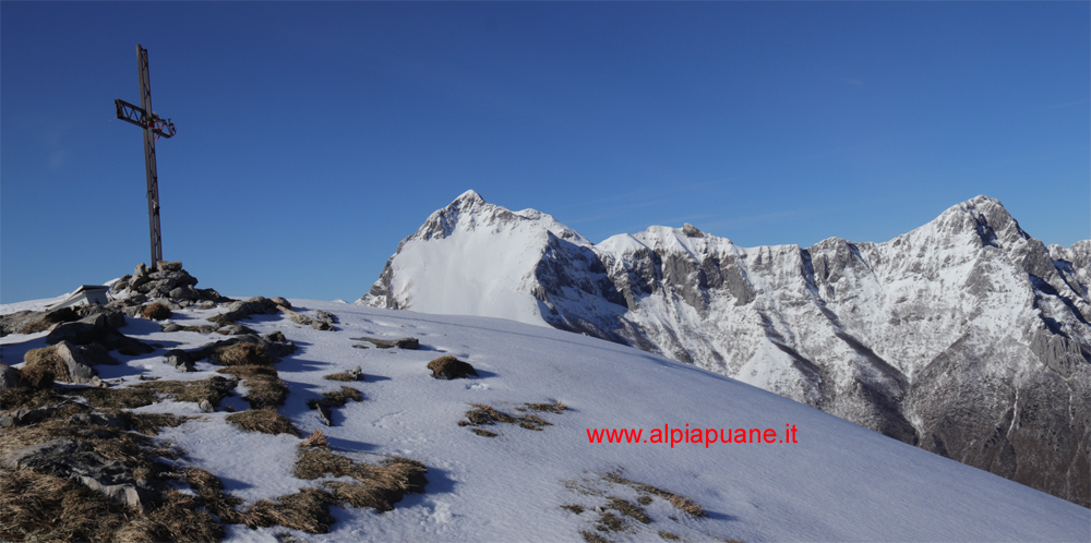 Il Gruppo delle Panie dal monte Croce