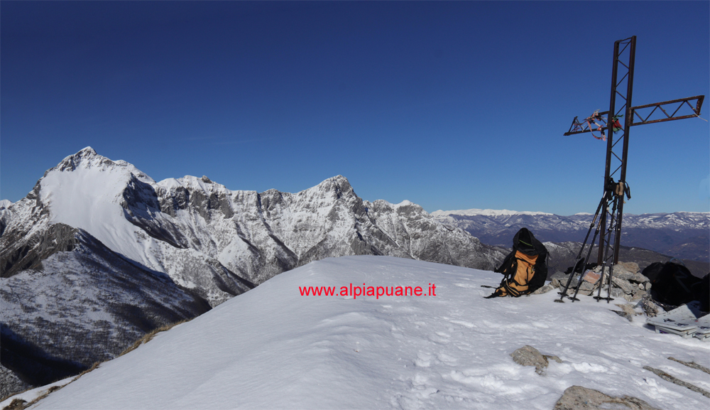 Il Gruppo delle Panie dal monte Croce