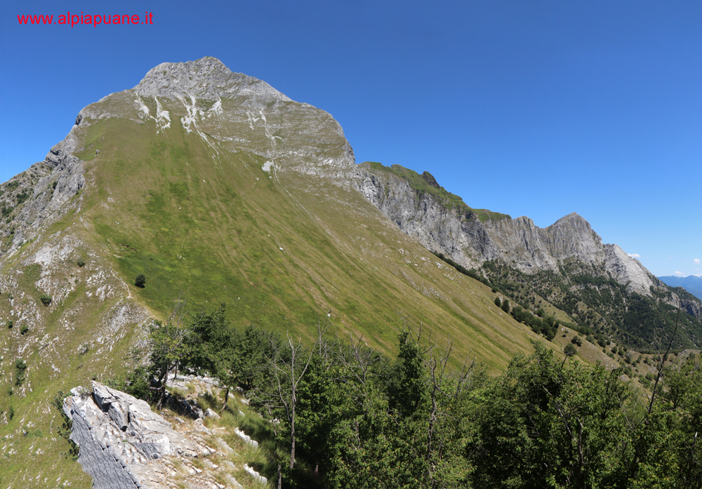 Pania della Croce dal sentiero N.110 Foce di Valli-monte Forato