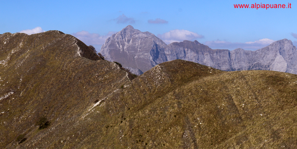 Cresta monte Piglione, Pania della Croce e Naso dell'Omo Morto