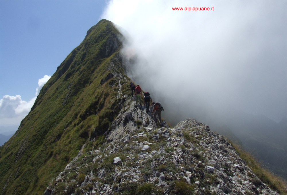 Cresta monte Pisanino