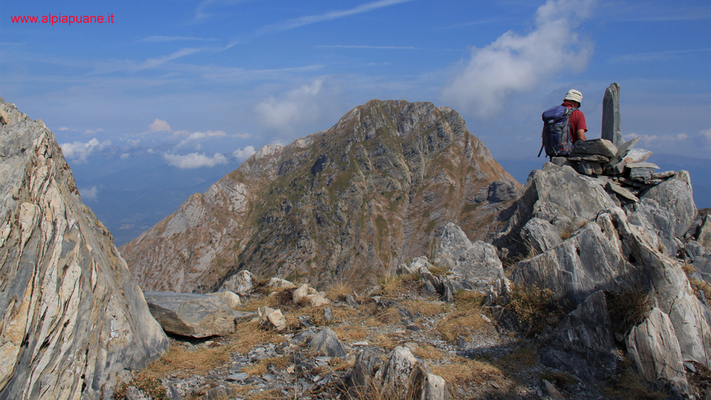 Monte Pisanino dal monte Contrario
