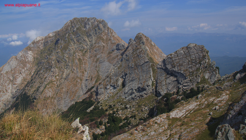 Monte Pisanino dal monte Contrario