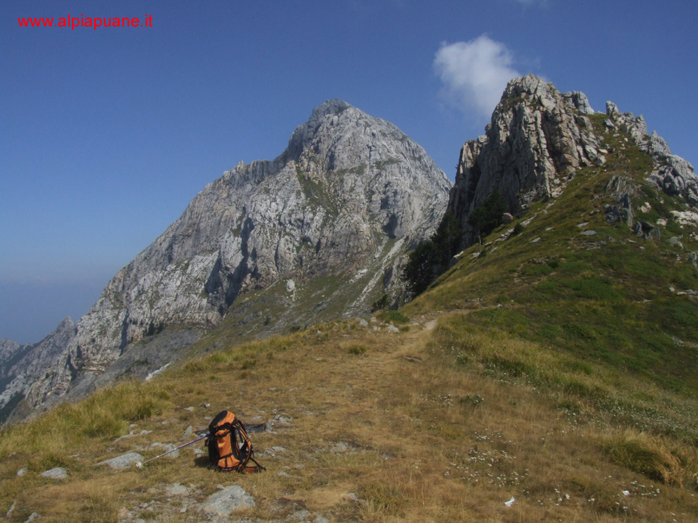 Pizzo d'Uccello dalla Foce di Giovo