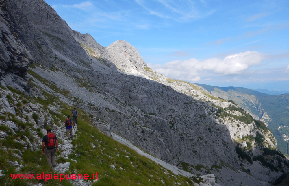 Sentiero per il Pizzo delle Saette