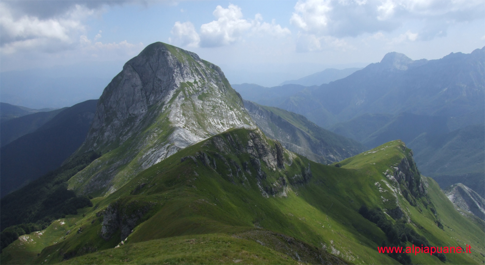 Penna del Sumbra e Passo Fiocca dal monte Fiocca