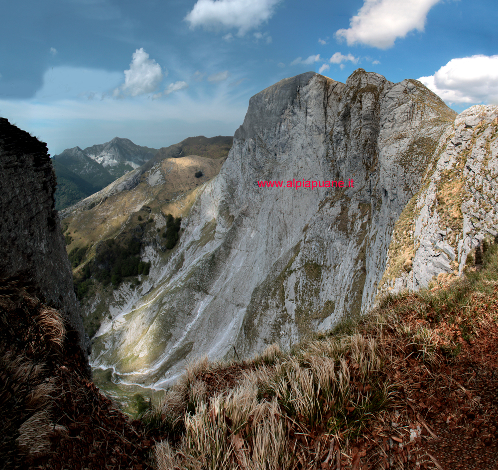 Parete Sud monte Sumbra
