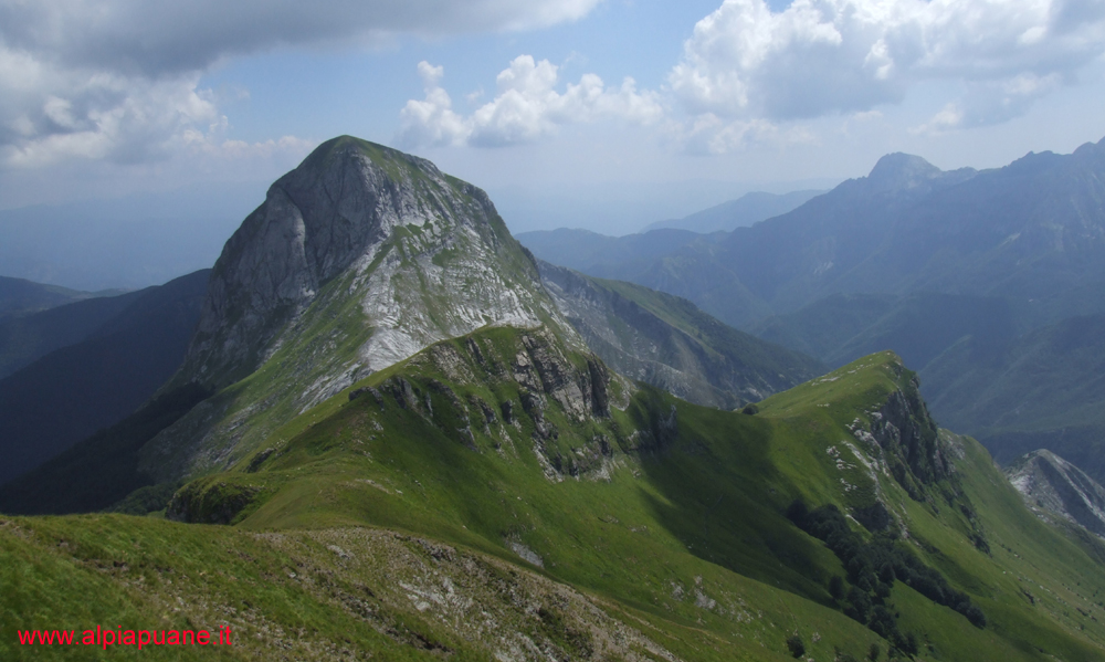 Penna del Sumbra e Passo Fiocca dal monte Fiocca