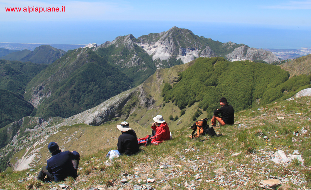 Monte Sumbra, veduta monte Altissimo