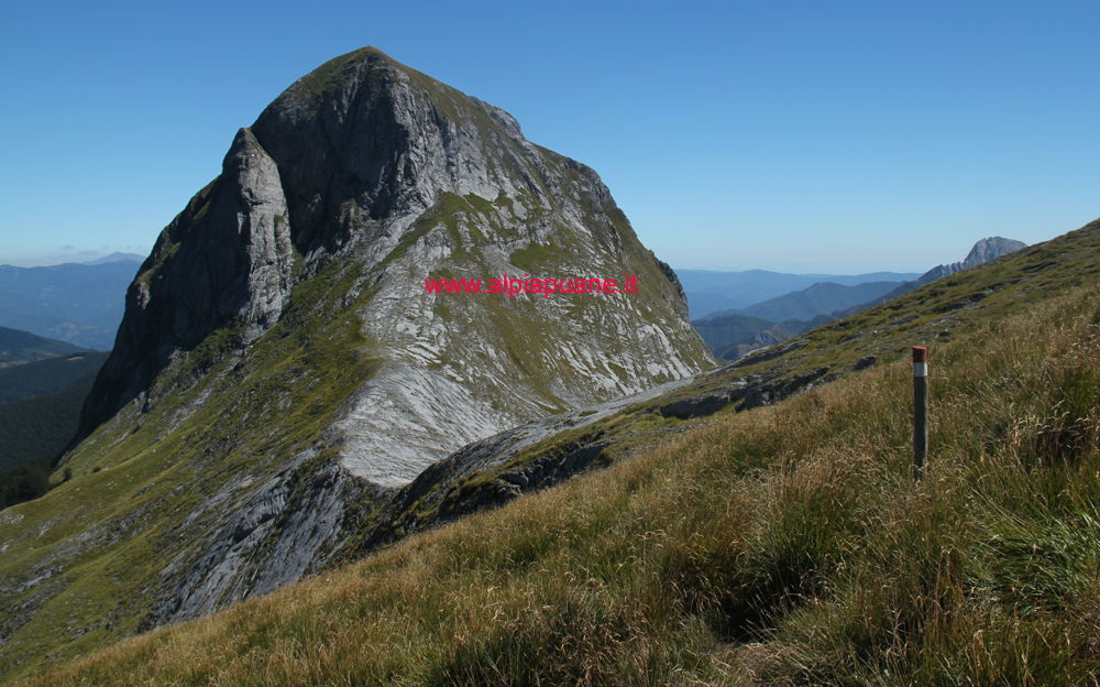 Penna del Sumbra dal sentiero N.144, Passo Fiocca-Passo Sella