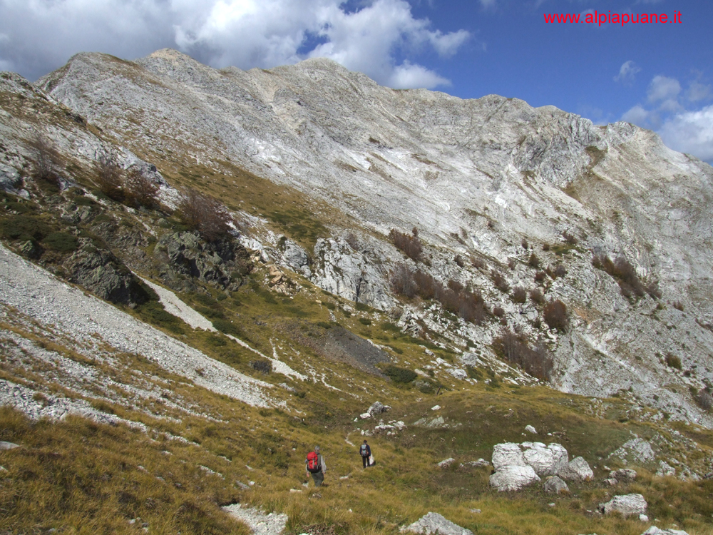 Monte Tambura veduta dalla Via Vandelli